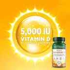 Purity Products Advanced D from Vitamin D3 Super Formula - Packed with Vitamin D, Vitamin K2, Zinc, Magnesium Citrate, Boron and Taurine - 60 Vegetarian Capsules