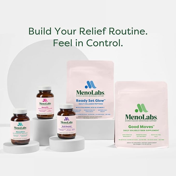 MENOLABS® FocusHer™ Mental Energy Support Supplement – Caffeine-Free Focus, Concentration & Memory – enXtra® & Lutemax 2020® – Menopause, Brain & Eye Health – 30 Capsules, 30-Day Supply