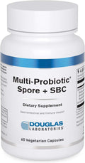 Douglas Laboratories Multi-Probiotic Spore + SBC | Support for Gastrointestinal and Immune Health | 60 Vegetarian Capsules*