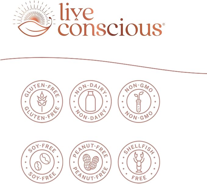 Live Conscious PRO45 Probiotics for Women & Men: Comprehensive Formula, 45 Billion CFU, 11 Strains, Dairy Free - w/Prebiotics and Probiotics - Promotes Immune & Gut Health - 30 Veggie Caps