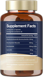 Totaria NMNH (Dihydronicotinamide Mononucleotide), NMNH Supplement w/Niacinamide (Vitamin B3), Quercetin, Trans-Resveratrol, Support NAD+, Anti-Aging, Skin Cell Health & Energy, 240 Count