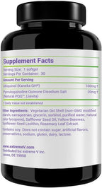 FertileQQ ULTRA Ubiquinol (QH) plus PQQ to BOOST Mama's 2B Natural Reproductive Support, #1 Formula for Support of Mitochondria Egg Cell Health - Doctor Recommended Fertility Formula.