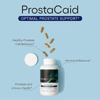 EcoNugenics ProstaCaid – Prostate Health Supplement for Men with Saw Palmetto Extract, Berberine, Turmeric BCM-95 Circumin, Quercetin, DIM, Mushrooms – Helps w/Detox, Immune Support – 120 Capsules
