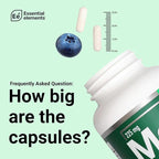 Essential Elements Magnesium Plus Zinc with Vitamin D3 - Scientifically Formulated Heart, Bone, & Muscle Support - 225mg Triple-Strength Magnesium Complex with Glycinate, Malate, Citrate - 360 Count