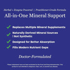 Professional Botanicals Mineral Complex - Trace Minerals, Kelp, Spirulina Nutrient Blend - 90 Vegetarian Capsules
