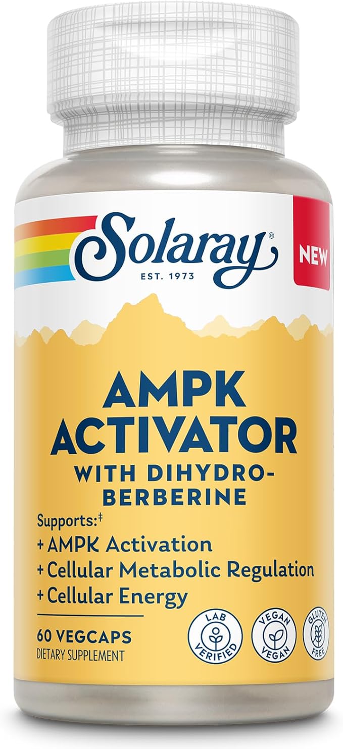 SOLARAY AMPK Activator with Dihydroberberine, 60 CT
