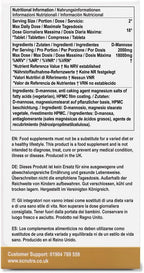 sc nutra Waterfall D-Mannose 1000mg Tablets - Value Pack 90 Tablets