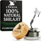 Chuga Pure Himalayan Shilajit for Men & Women | Organic Shilajit Harvested 16,000 Feet | Lab Tested in USA, 74+ Fulvic Acid, Grade A, Immune Booster, Shilajit Resin 35 Grams, 175 Servings (Pack of 1)