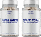 Santo Remedio Super Nopal, Exclusive Formula with Nopal, Gurmar (Gymnema Silvestre), Chromium Picolinate and Vanadyl Sulfate. 60 Capsules (30 Servings) (2)