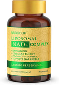 NBOOCUP NAD Supplement - 1010mg Nicotinamide Riboside Chloride Complex, Liposomal NR Supplements, Resveratrol NAD+ for Anti Aging, Cellular Energy, Skin, Focus - 90 Capsules