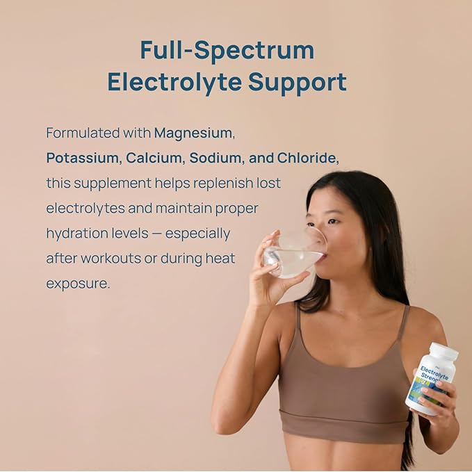 VHC Electrolyte Capsules, Max Strength Salt Pills Supplement for Running Endurance Sports Nutrition Electrolytes Pills