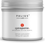 Lycopene 50mg, Natural Carotenoid Antioxidant Supplement from Tomatoes, Standardized Extract for Heart, Prostate & Skin Health – Non-GMO, 60 Veg Capsules