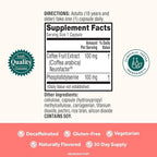 NEURIVA Original Brain Supplement for Memory, Focus & Concentration + Learning & Accuracy with Clinically Tested Nootropics Phosphatidylserine and Neurofactor, Caffeine Free, 30 Capsules (2 Pack)