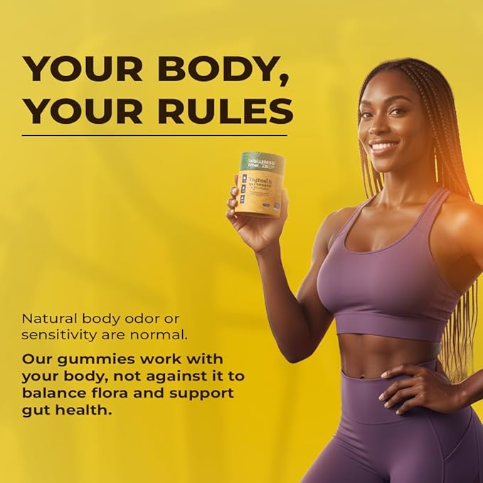 The Wellness Project Vaginal & Gut Probiotic + Prebiotic Gummies| Triple-Strength Clinically Studied Probiotics for Flora, Odor & pH Balance | No Added Sugars | Delicious Pineapple Flavor (Pack of 3)