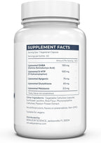 Renue By Science Restore PM | Liposomal Melatonin GABA Supplements | 60 Capsules with Melatonin (1mg) 5HTP (100mg) Glutathione (65mg) Apigenin (75mg) GABA (150mg) - Non-GMO | Made in the USA
