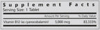 Windmill Health Products Hi-Ener-G Super B-12 5000 mcg, 30-Count Box
