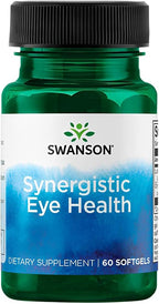 Swanson Lutein & Zeaxanthin Synergistic Eye Health Vision Retina Macula Supplement (Lutein 20 mg & OmniXan Zeaxanthin 2 mg) 60 Softgels Sgels (3 Pack)