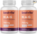 BESTVITE N-Acetyl Glucosamine (N-A-G) 700mg (240 Capsules)(120 x 2)