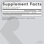 Sports Research® Alpha GPC 630mg (Extra Strength) - Bioavailable Source of Choline - Focus & Cognitive Support for Women & Men - Vegan Certified · Non-GMO · Gluten Free - 60 Liquid Capsules