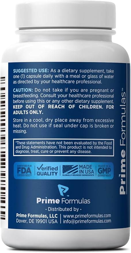 Nicotinamide 500 mg with Resveratrol 100 mg 120 Veggie Capsules - Non-GMO Vitamin B3, Supports Metabolic Health, NAD+, Skin Cell & Mitochondrial Energy Production. Made in USA for Men and Women
