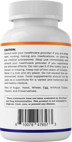 Vitamatic Alpha Lipoic Acid 1200mg Per Serving, 120 Capsules - Gluten Free, Vegetarian Capsules, Soy Free & Non-GMO