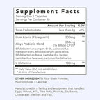 Alaya Naturals Advanced Synbiotic - Probiotic + Prebiotic - 14 Billion CFU Delayed Release Probiotic Supplement with Prebiotics from Sunfiber®, and L-glutamine for Gut Lining Integrity - 60 Capsules