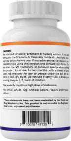 Vitamatic Melatonin 12 mg – Natural Berry Flavor – 300 Fast Dissolve Tablets – Formulated by Healthcare Professionals – Non-GMO, Gluten Free