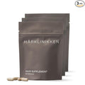 Harklinikken Hair Supplement - 60 Capsules, Pack of 3 - Visibly Thicker, Denser Hair in 3+ Months - Suitable for Men & Women