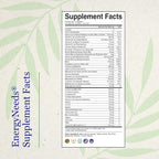 EnergyNeeds® 40 Active Ingredients Vitamin D, Vitamin B12, zinc, beta-Carotene