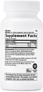 GNC Vitamin B2 100mg Supplement, Essential for Metabolism of Fats, Carbohydrates and Proteins, 100 Servings