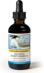 Kan Herbs Company Zizyphus Sleep Formula – Traditional Chinese Herbal Blend for Nighttime Balance and Relaxation Support, Promotes Overall Well-Being and Harmony, Liquid Extract, 2 fl oz