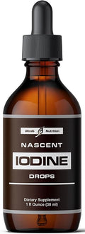 Nascent Iodine Supplement | Nascent Iodine Drops for Increased Energy & Optimal Health | Liquid Supplement and Immunity Booster