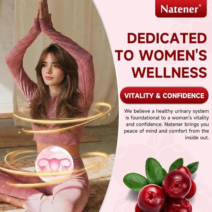 600mg Cranberry Supplement with 500mg D-Mannose, Support Normal Urinary Tract Health for Women*, Help Cleanse and Protect the Urinary Tract*, Maintain Intimate Microbial Ecological Balance*