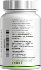 Vitamin B3 Nicotinamide 1,000mg Per Serving – 500 Capsules, Flush Free Niacin, Essential B3 – Supports Healthy Skin & Energy Production – Non-GMO
