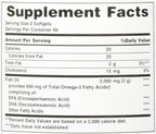 Nature's Bounty 300 mg Omega-3 Fish Oil 1000 mg Softgels 120 Coated Soft Gels (Pack of 2)
