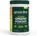 Greens First Original Greens Powder - 49 Superfoods - Organic Fruits & Veggies - Prebiotics, Probiotics & Digestive Enzymes - Antioxidant Smoothie - Dairy Free/Vegan/Non-GMO (Citrus, 30 Servings)
