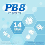 Nutrition Now PB8 Pro-Biotic Vegetarian Acidophilus - Pack of 3-120 Capsules Each