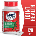Move Free Advanced Glucosamine Chondroitin MSM Joint Support Supplement, Supports Mobility, Comfort, Strength, Flexibility & Bone, 120 Tablets/40 Servings