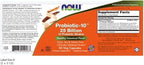 Now Probiotic-10 25 Billion, 50 Count (Pack of 2)