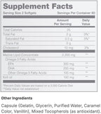 Pharmanex Marine Omega, Omega-3 Fatty Acids & Krill Oil Supplement, 1200mg DHA & EPA per Serving, 120 Softgels, Supports Heart, Brain, Joint, & Overall Health