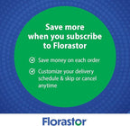 Florastor Advanced Gas and Bloat Probiotic, Digestive Enzymes and Botanicals, Plus Probiotics for Digestive Health, 30 Capsules