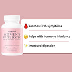 Women's Probiotic | Vaginal Health Probiotic | 14 Billion CFU Pre & Pro Blend | UTI Support with D-Mannose and Cranberry Extract | Urinary Tract Health Support | Digestive enzymes and Gut Health