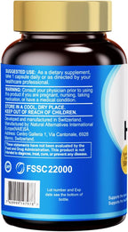 HUJ Eye Health - Eye Supplement for Adults with Pycnogenol®(French Maritime Pine Bark Extract)，Bilberry Extract，Lutein - Supports Vision, Eye Function, and Blue Light Protection* - 30 Capsules