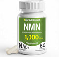 NMN Supplements 1000mg - High Purity NAD+ Precursor - Non-GMO - 60 Vegan Capsules