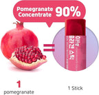 Pomegranate Collagen Jelly Stick 20g * 15 Stick 1,600mg Low Molecular Fish Collagen