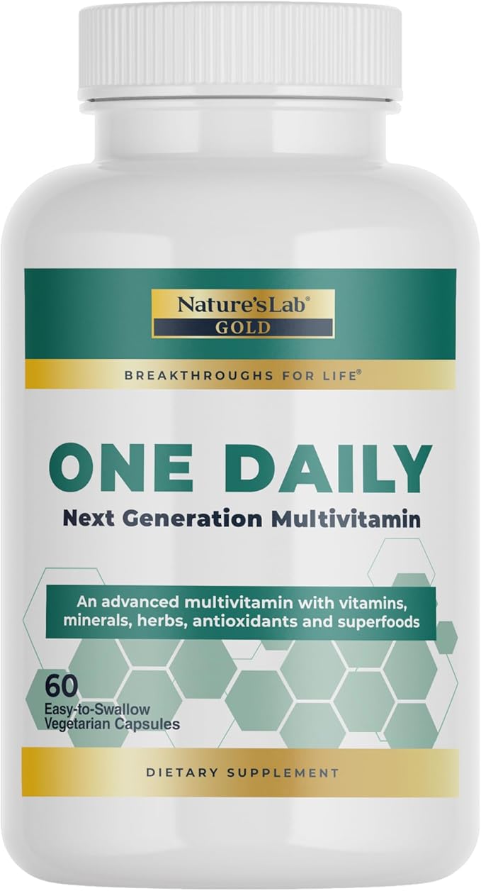 Nature's Lab CoQ10 + Alpha Lipoic Acid + Acetly L Carnitine & One Daily Multivitamin