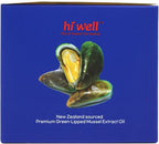 Hi Well Premium New Zealand Green-Lipped Mussel Oil //200 Softgel Capsules//Sourced from Pristine New Zealand Waters(1)