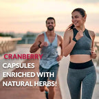 Simply Herbal D Mannose Cranberry Capsules 800 MG Supplement with Powerful Probiotics & Anti-oxidants Promotes Urinary Tract Health, Strong Bones & Teeth for Women & Men (60 Capsules)