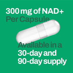Vitasave NiaMax NAD+ Supplement – 300mg Niacinamide Riboside per Capsule – High-Potency NAD+ Precursor for Energy, Healthy Aging & Metabolic Function – Vegan, Non-GMO, Gluten-Free (30 Capsules)
