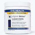 CLEAR STATE Eye Health Supplement for Screen Fatigue & Eye Strain – Lutein, Zeaxanthin, Astaxanthin, Bilberry Formula – Blue Light Digital Detox Eye Vitamins with L-Theanine – Vegan, Melatonin Free